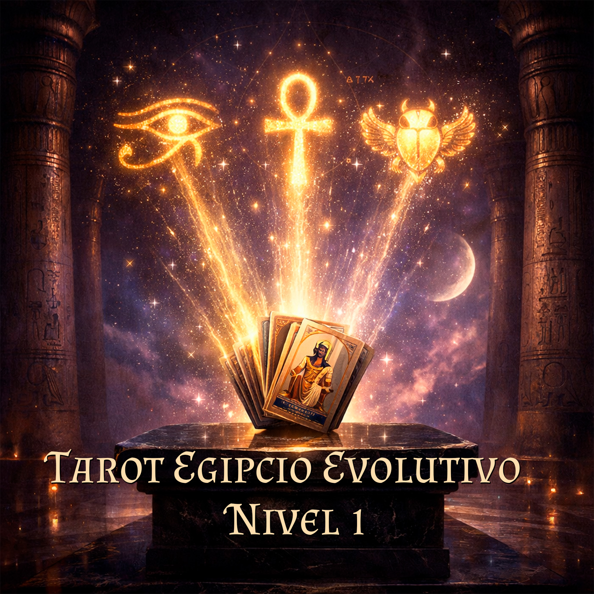 Tarot Egipcio Evolutivo - Nivel 1